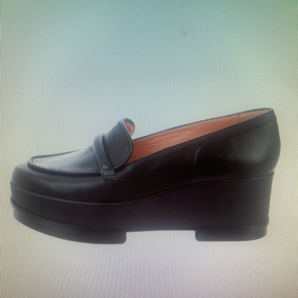Robert Clergerie Leather Platform Loafers